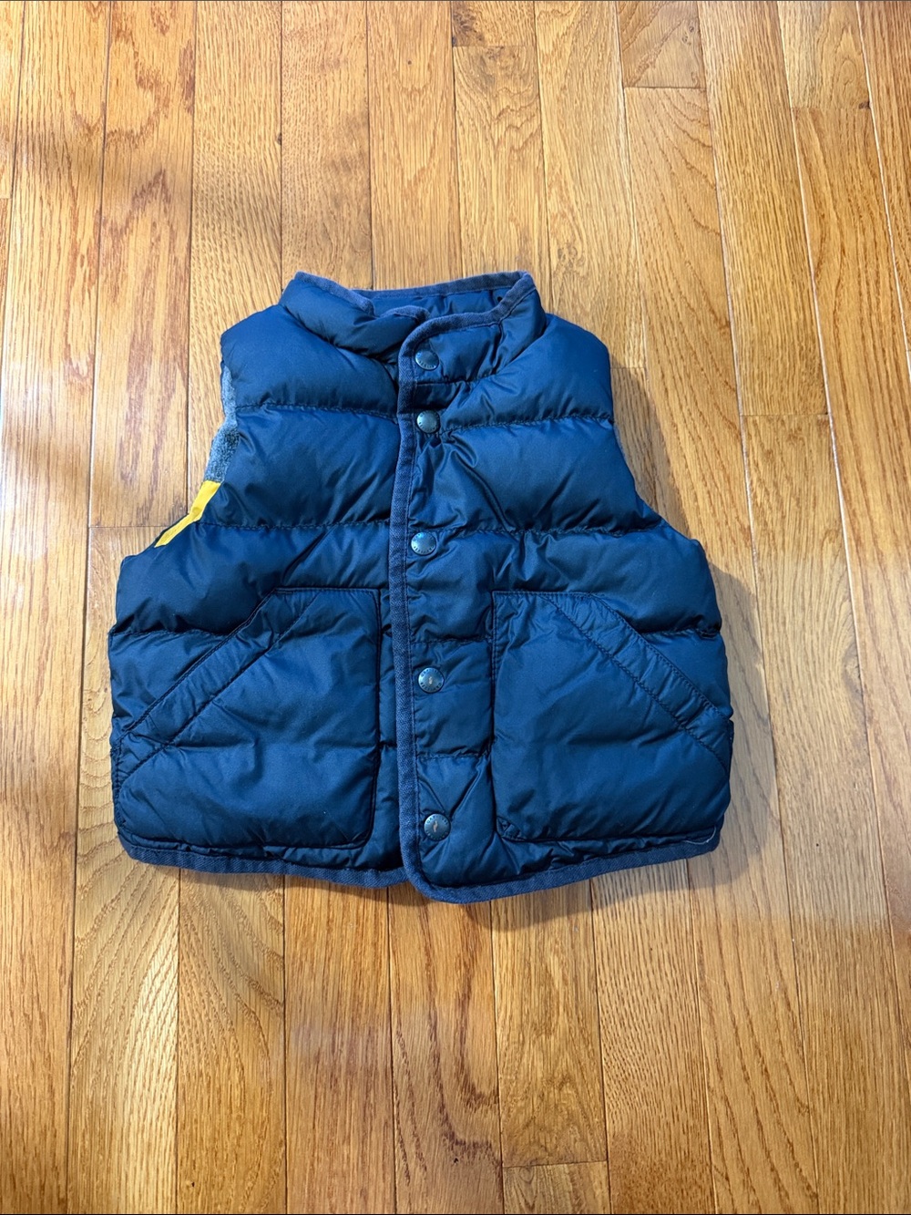 Baby Gap 12-18M Navy Puffer Vest - Lightweight Layering Vest